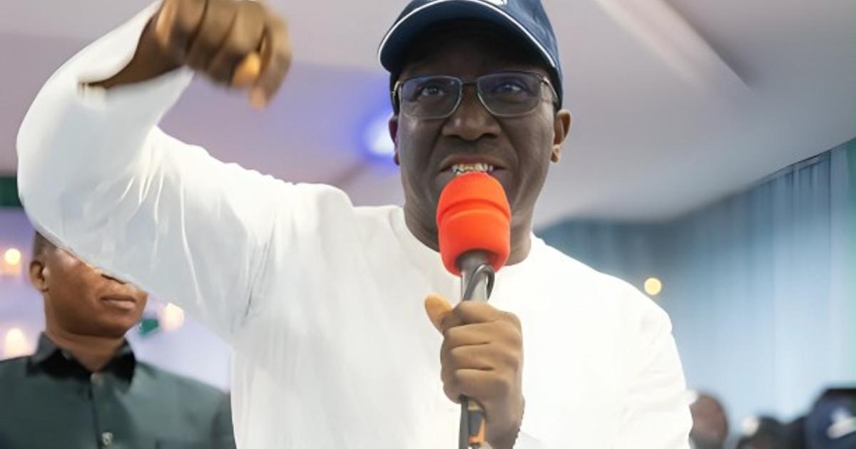 Okpebholo mocks Adeleke's dancing, urges Osun voters to collect rivals' money but vote APC