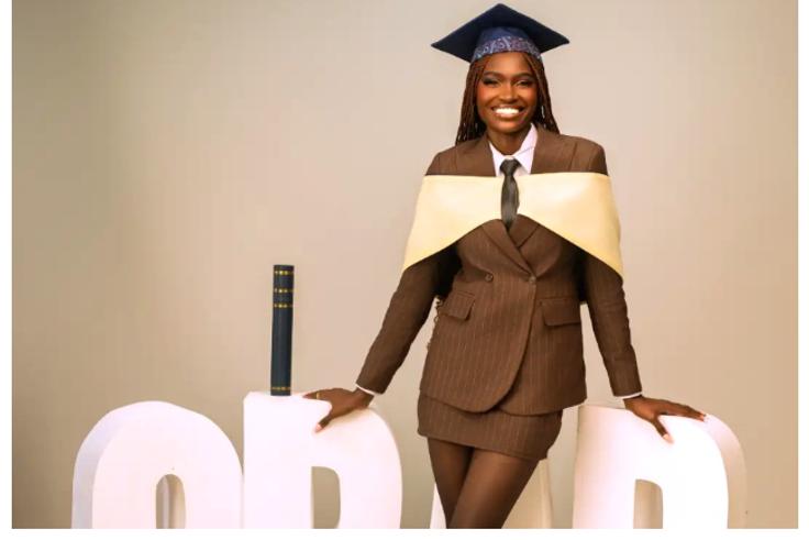 21-year-old LASU first-class graduate revealed how pressure to excel left her dangerously thin