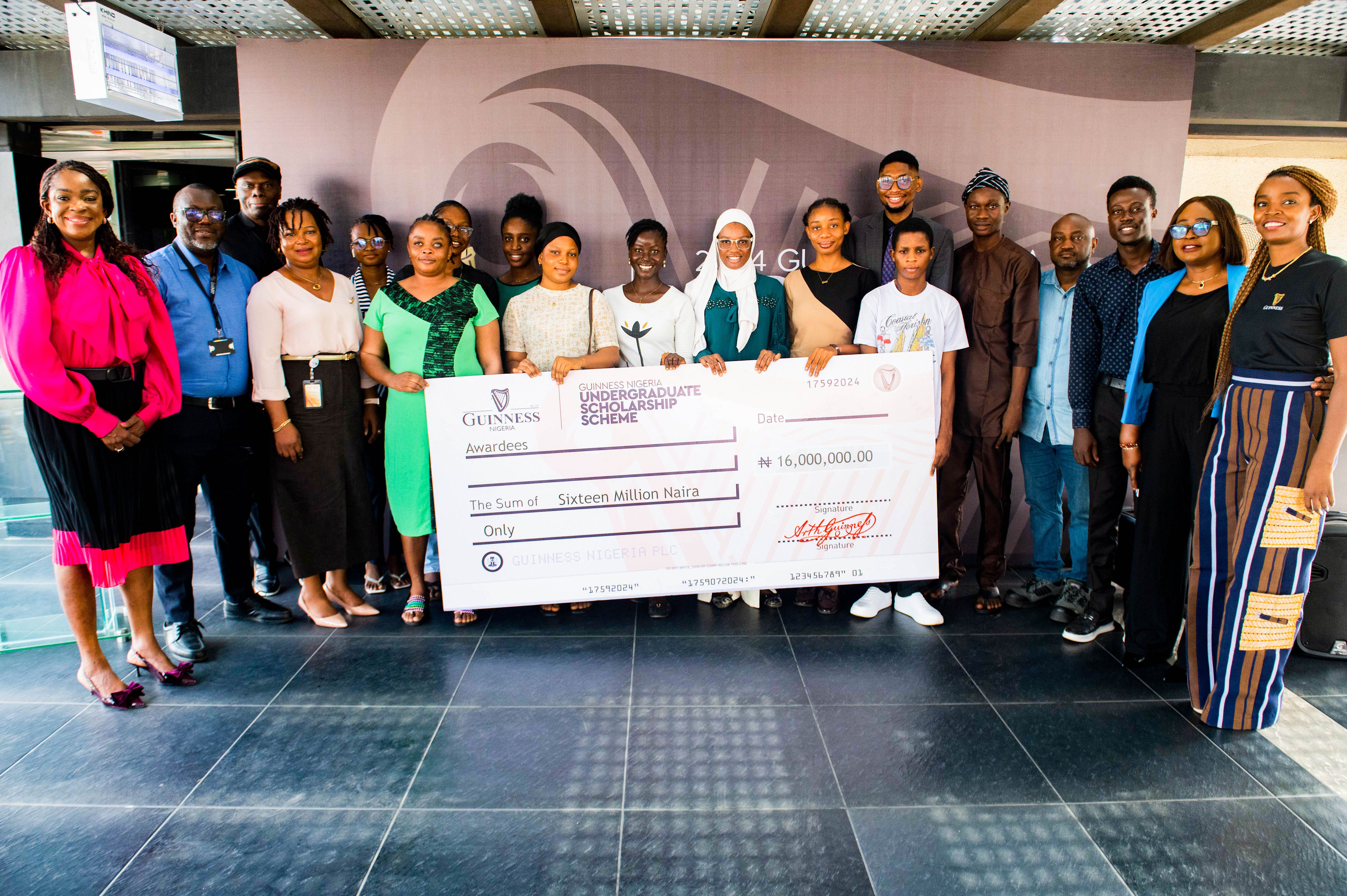 Guinness Nigeria announces 33 new beneficiaries of its 2024 undergraduate scholarship scheme