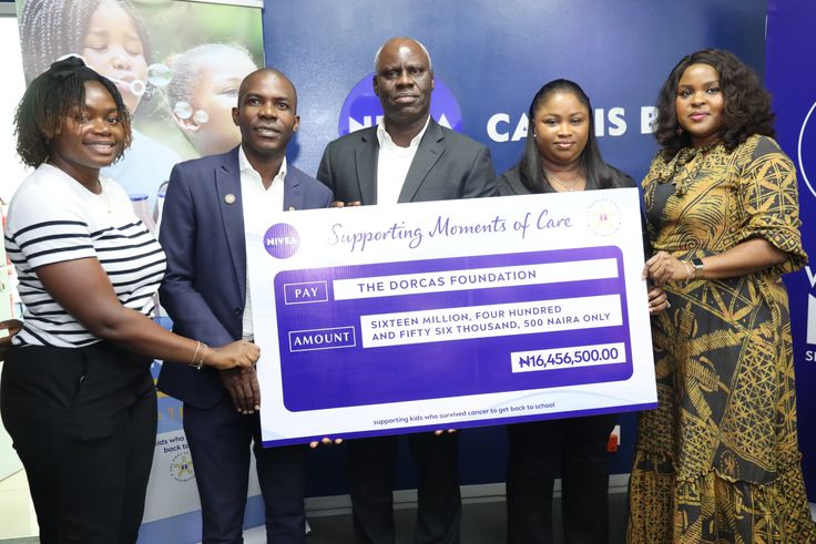 NIVEA gives hope to children cancer survivors with ₦16.4 million back-to-school donation