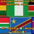 Which African country has the most beautiful flag?