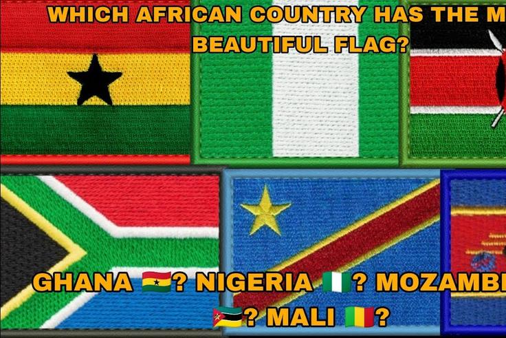 Which African country has the most beautiful flag?