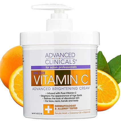 Advanced Clinicals Vitamin C Brightening Cream