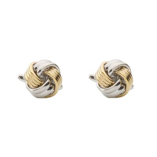 Dual-Tone Cufflinks For Men