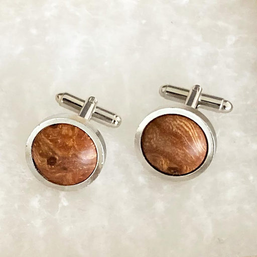 Wooden Cufflinks