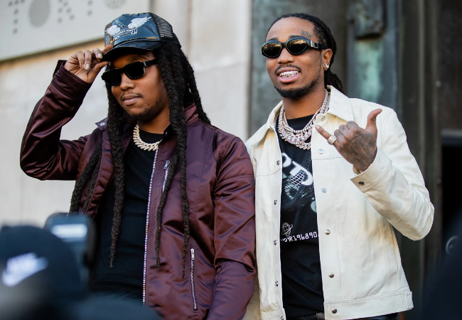 Quavo and Takeoff in 2022 after the split