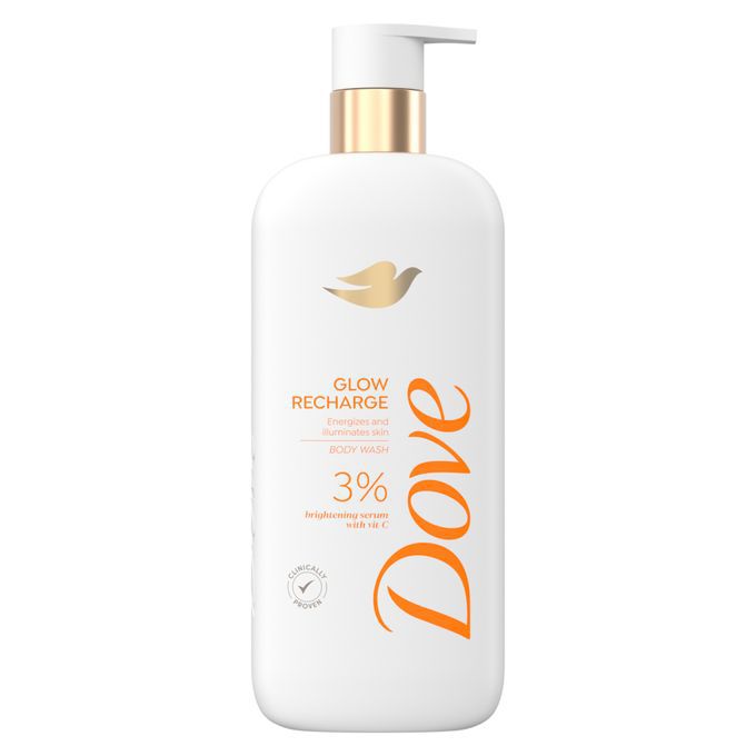 Dove Glow Recharge Body Wash with 3% Brightening Serum + Vitamin C