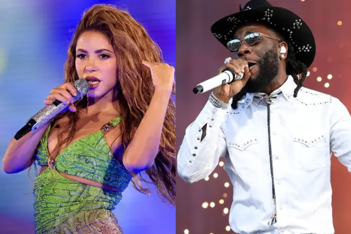 Burna Boy na Shakira mu ndirimbo