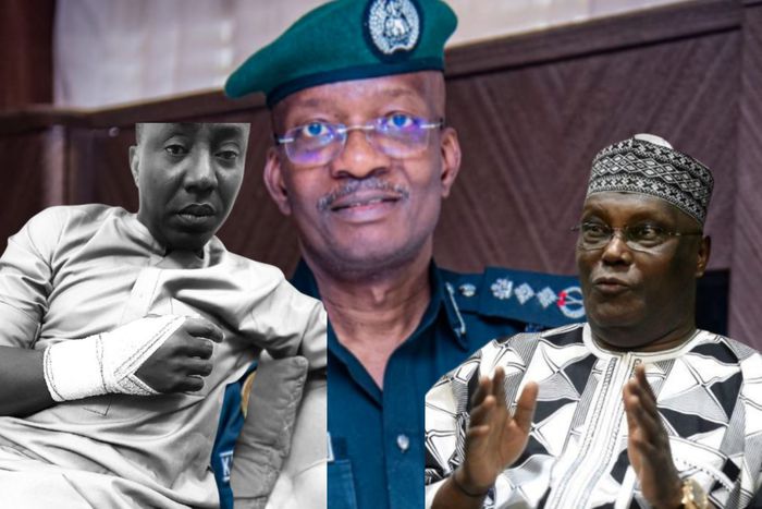 This is an attack on every Nigerian - Atiku fumes as 'Police break Sowore's arm'