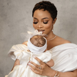 'Meet your niece,' Toke Makinwa unveils daughter's face on her first birthday after a year of privacy (See photos)