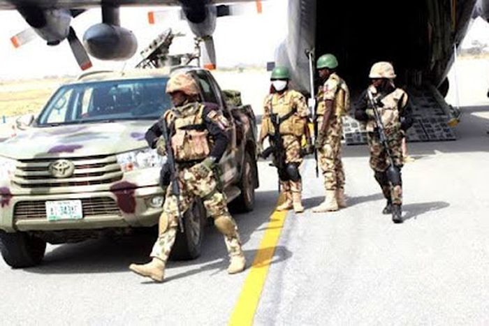 NAF strikes over 30 terrorists to death in a brutal joint assault in Borno