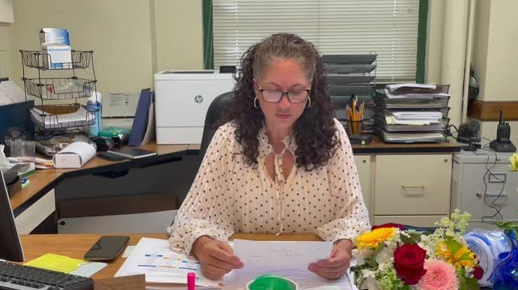 Rufus King International High School's principal, Doreen Badillo.