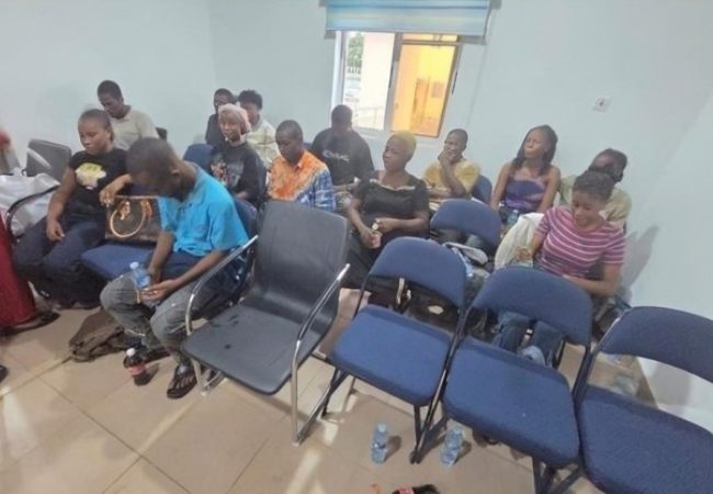 The 20 prospective corps members have regained freedom after seven days in captivity. (Photo Credit: NPF)