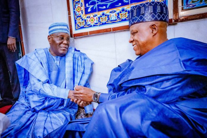 I address Atiku as 'Baba' in private conversations - Shettima