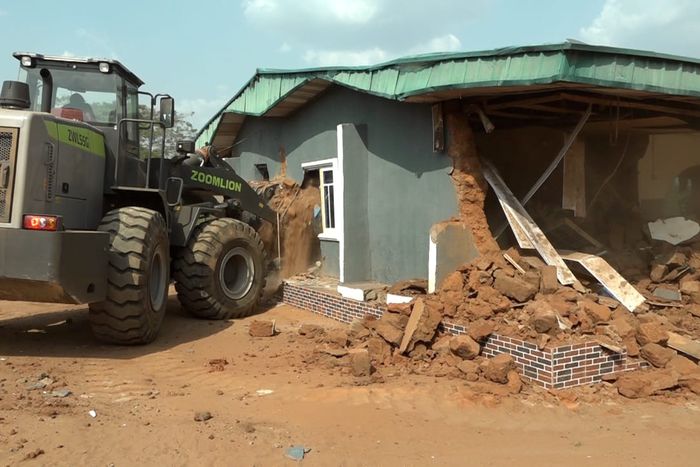 Edo task force demolishes property belonging to kidnap informant