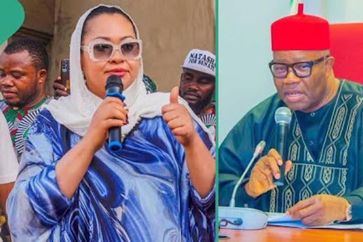 Akpabio Responds to Senator Natasha’s Harassment Allegation