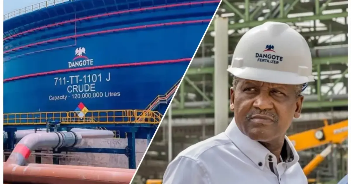 Dangote Refinery Cuts Petrol Price to ₦1,200 Following Global Oil Market Decline