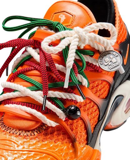 A closer look at the sponges used to design the Nike X Homecoming trainers