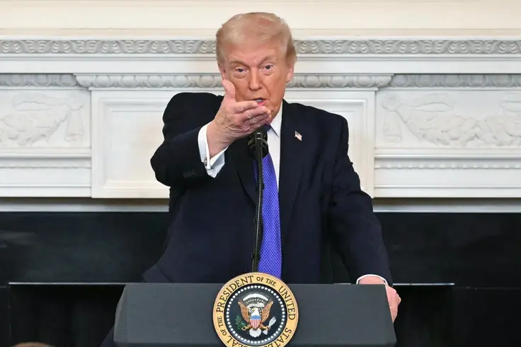 Trump threatens 50% tariffs on countries arming Iran
