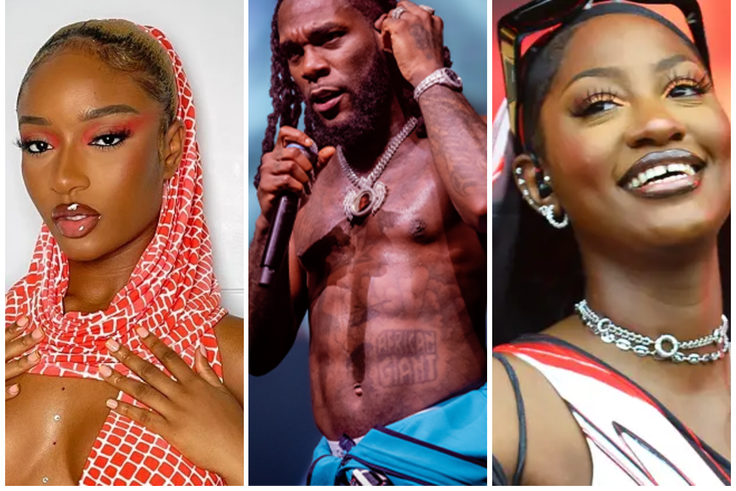 2025 BET Awards: Ayra Starr, Tems, Burna Boy, Rema, others bag nominations; See Full List