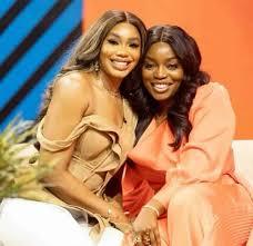 Sharon Ooja and Bisola Aiyeola