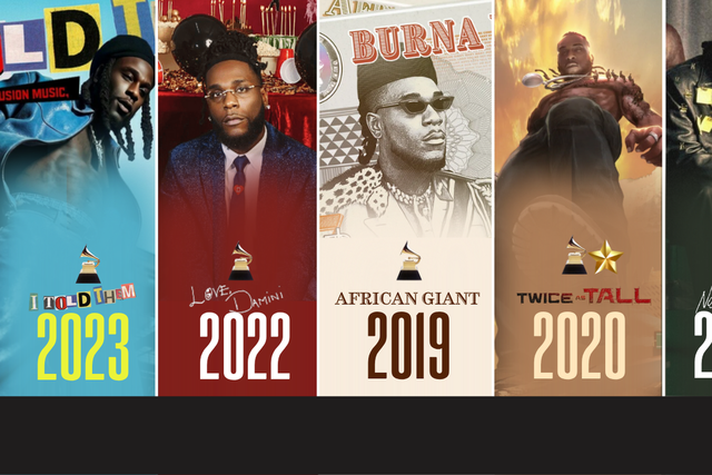 We Ranked All 5 Of Burna Boy’s Grammy Nominated Albums