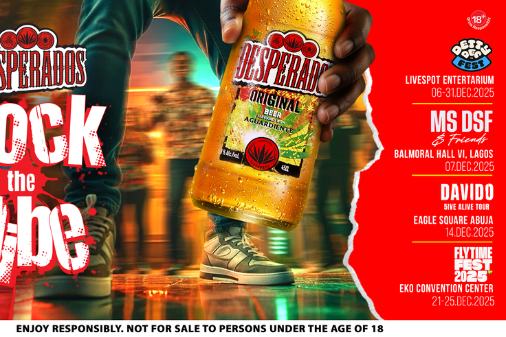 Clock the Vibe Season: Desperados is Bringing its Gen Z Party Energy to Every Major December Stage