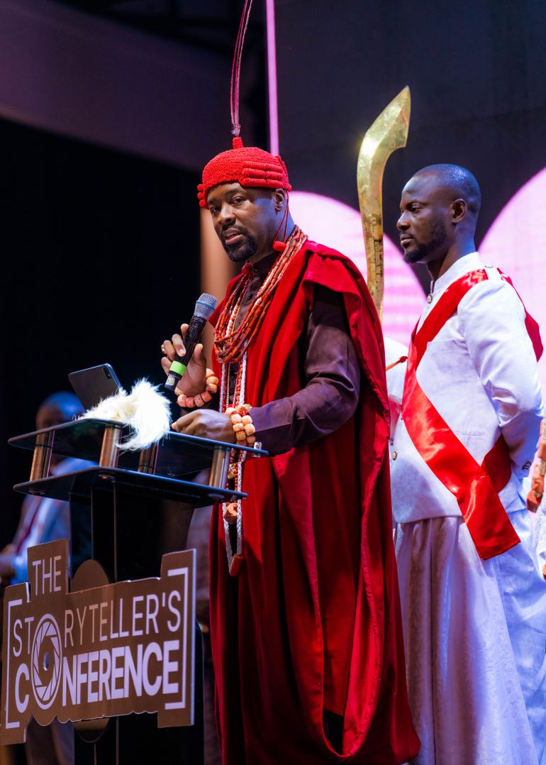 Keynote address by Ogiame Atuwatse III, the Olu of Warri.