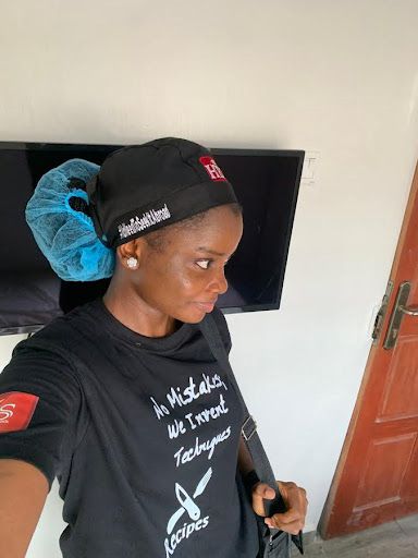 PHOTOS: Chef Dammy begins professional culinary training; Nigerians react