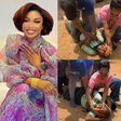 Viral Video of Tonto Dikeh’s Deliverance on Schoolgirl from the Spirit of Death Sparks Legal Threat and Social Media Uproar Weeks After Discipleship Graduation