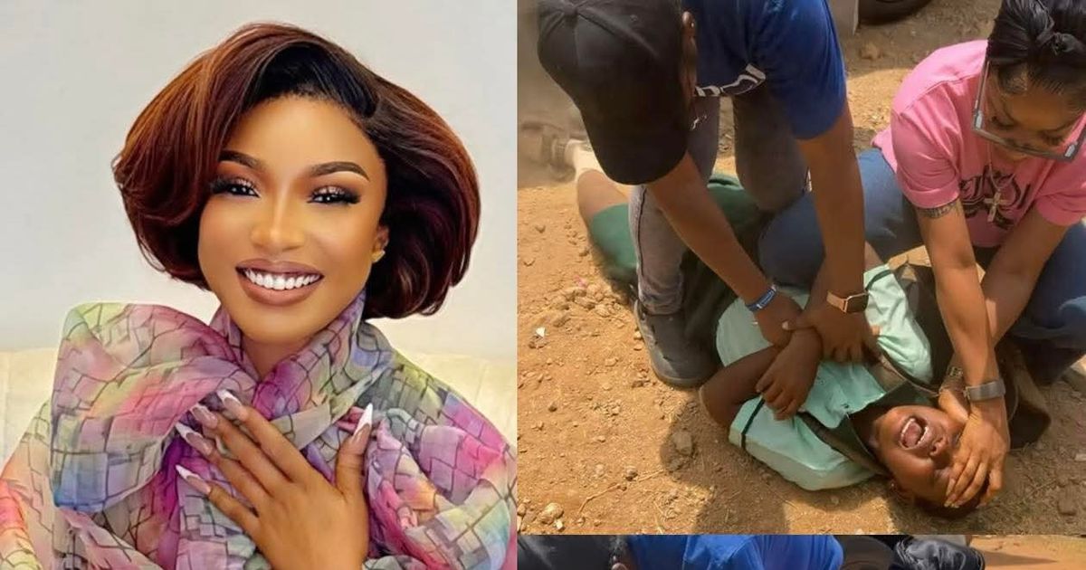 Viral Video of Tonto Dikeh’s Deliverance on Schoolgirl from the Spirit of Death Sparks Legal Threat and Social Media Uproar Weeks After Discipleship Graduation