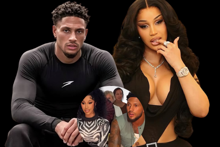 Nigerian footballer Maduka Okoye, who went viral for being too handsome, spotted with rapper Cardi B