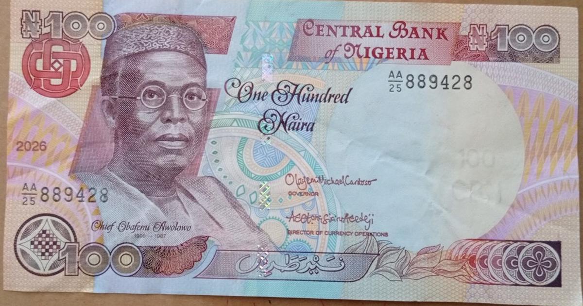 ‘Old’ ₦100 note is still legal tender in Nigeria — here’s what the CBN says could happen to anyone rejecting it