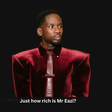 Just how rich is Mr Eazi?