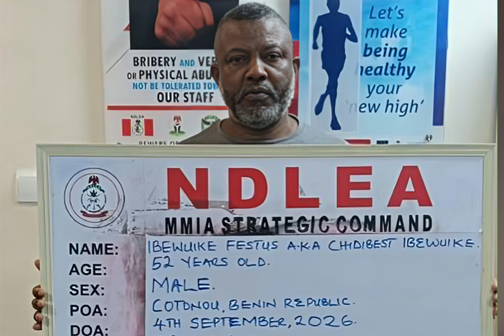 NDLEA finally arrests 52-year-old fugitive drug kingpin wanted since 2024 for 49.7kg heroin bust