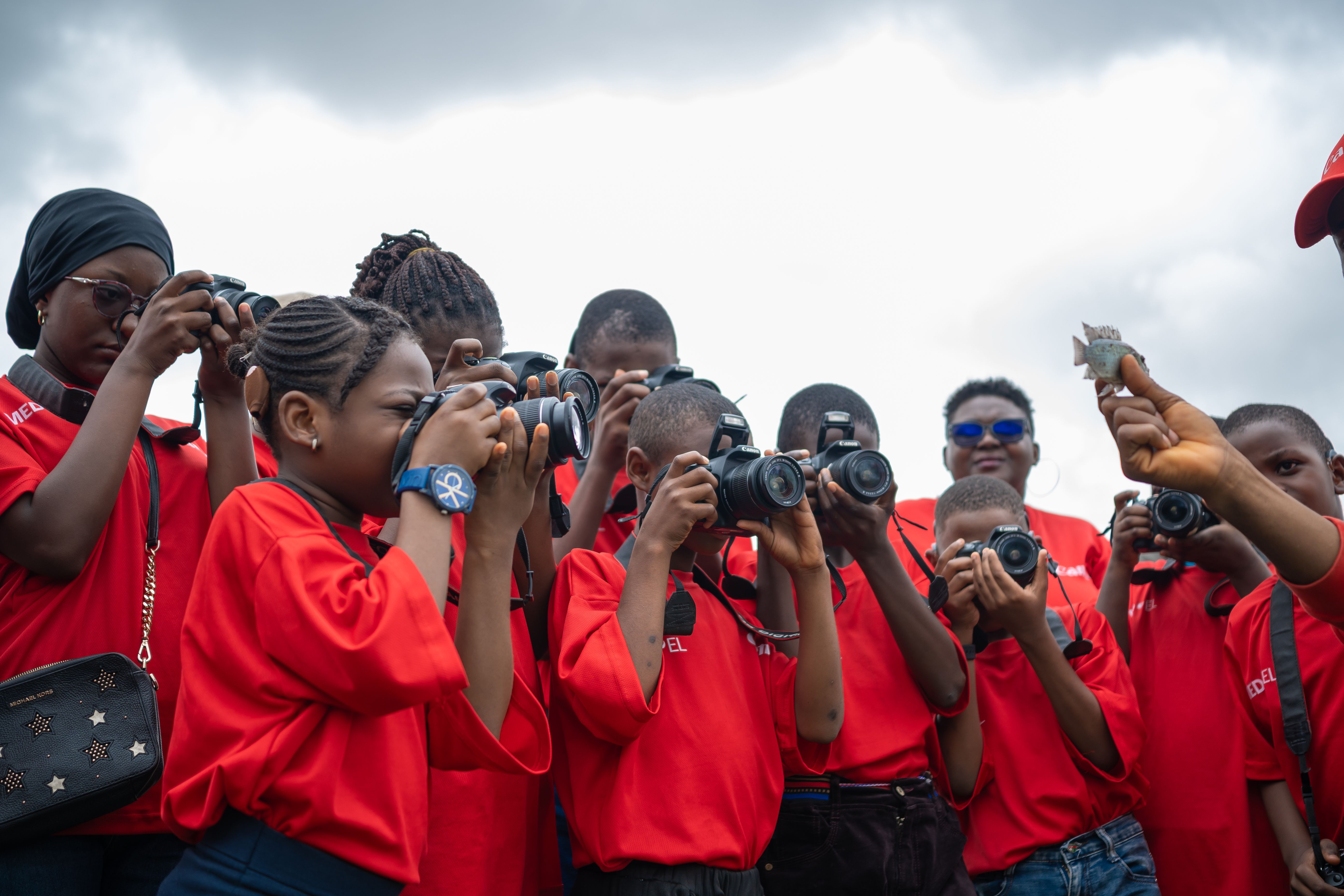 Canon and MED-EL empower children with Hearing Implants through Photography Workshop in Lagos, Nigeria