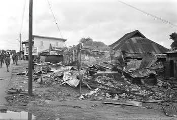 Asaba during the war