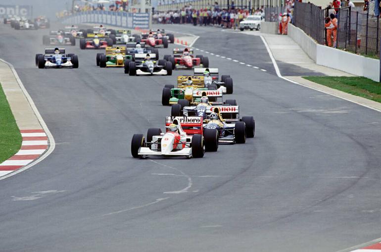 March 1993, when the race took place in South Africa.