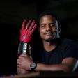 Kenyan man invents talking gloves after watching his deaf niece struggle to communicate