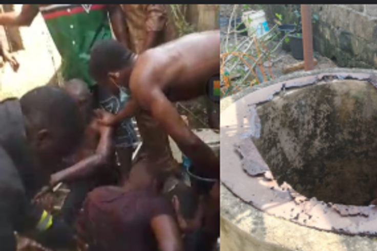 Firefighter rescues 63-year-old plumber trapped in Lagos well
