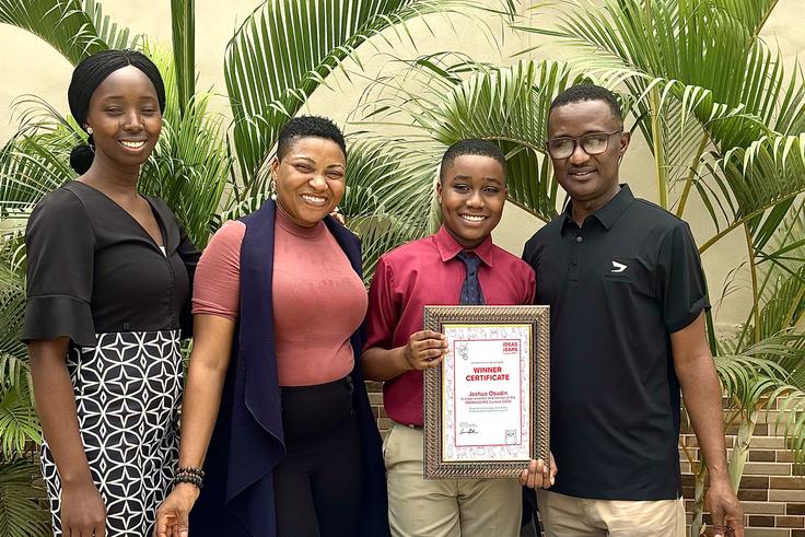 12-year-old Nigerian Innovator wins all-expenses-paid trip to Austria in MED-EL’s Global IDEASforEARS Contest