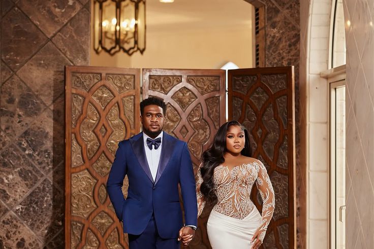 Veekee James and husband Femi celebrate first wedding anniversary