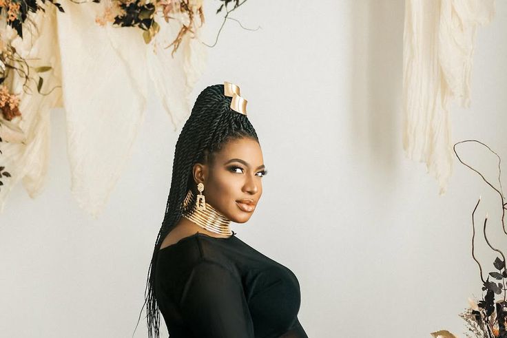 Actress Chika Ike flaunts baby bump in new flawless maternity shoot