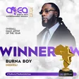 Burna Boy wins Best Overall Male Artist at 2025 AAEA Awards