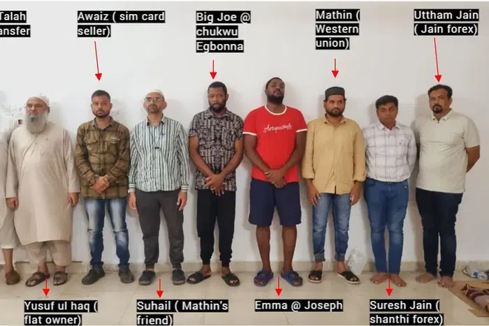 2 Nigerians among an international drug cartel arrested by Indian Police