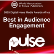 Pulse Africa wins 2025 WAN-IFRA Digital Media Awards for leading audience-first content strategy in Africa
