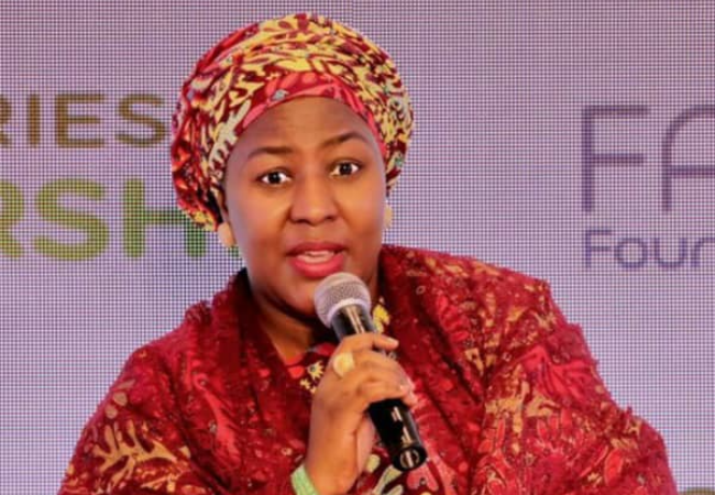 Katsina State Commissioner for Women Affairs, A'isha Malumfashi.