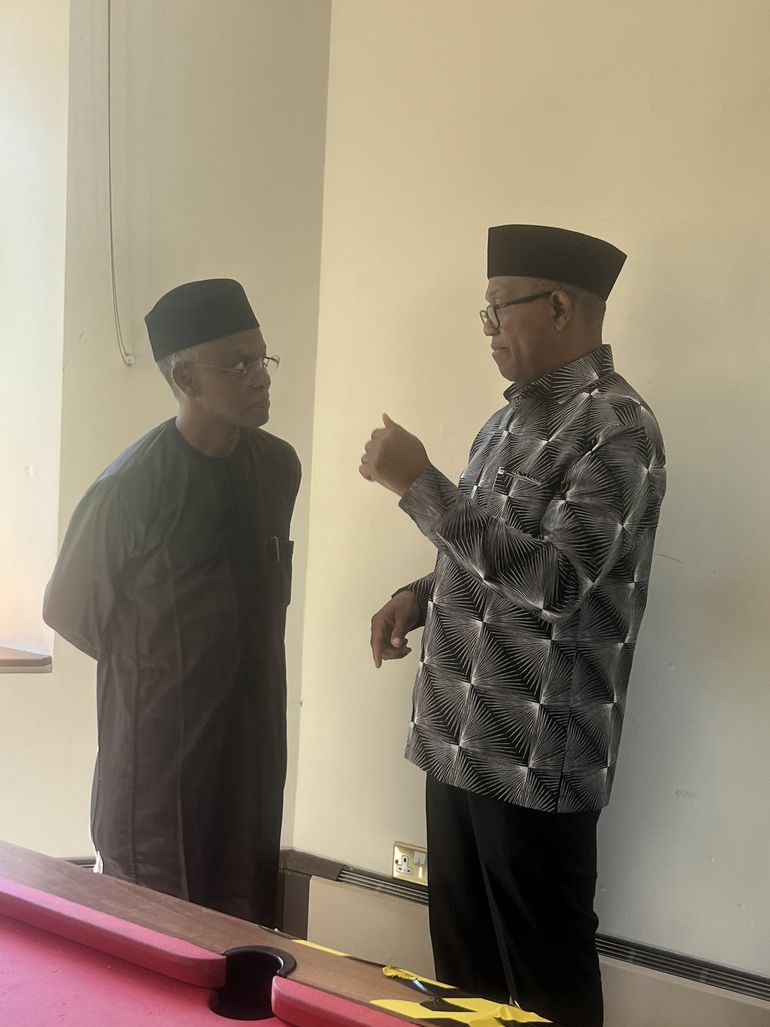 PHOTOS: Peter Obi, El-Rufai meet IN US