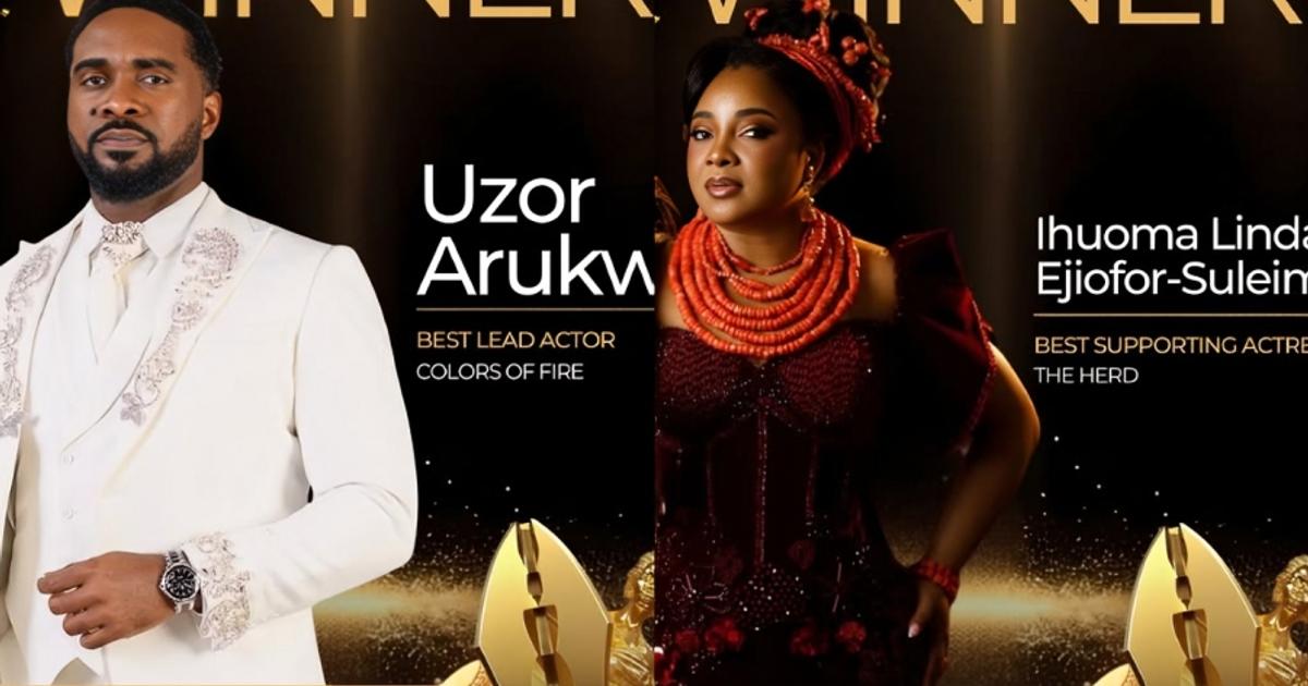 AMVCA 2026: Linda Ejiofor, Uzor Arukwe, win best lead actress, actor [FULL WINNERS LIST]