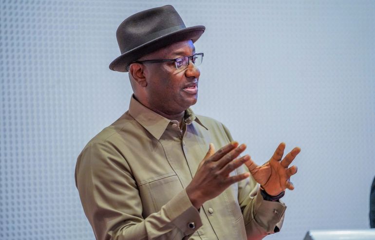 Minister of Aviation and Aerospace Development, Festus Keyamo.